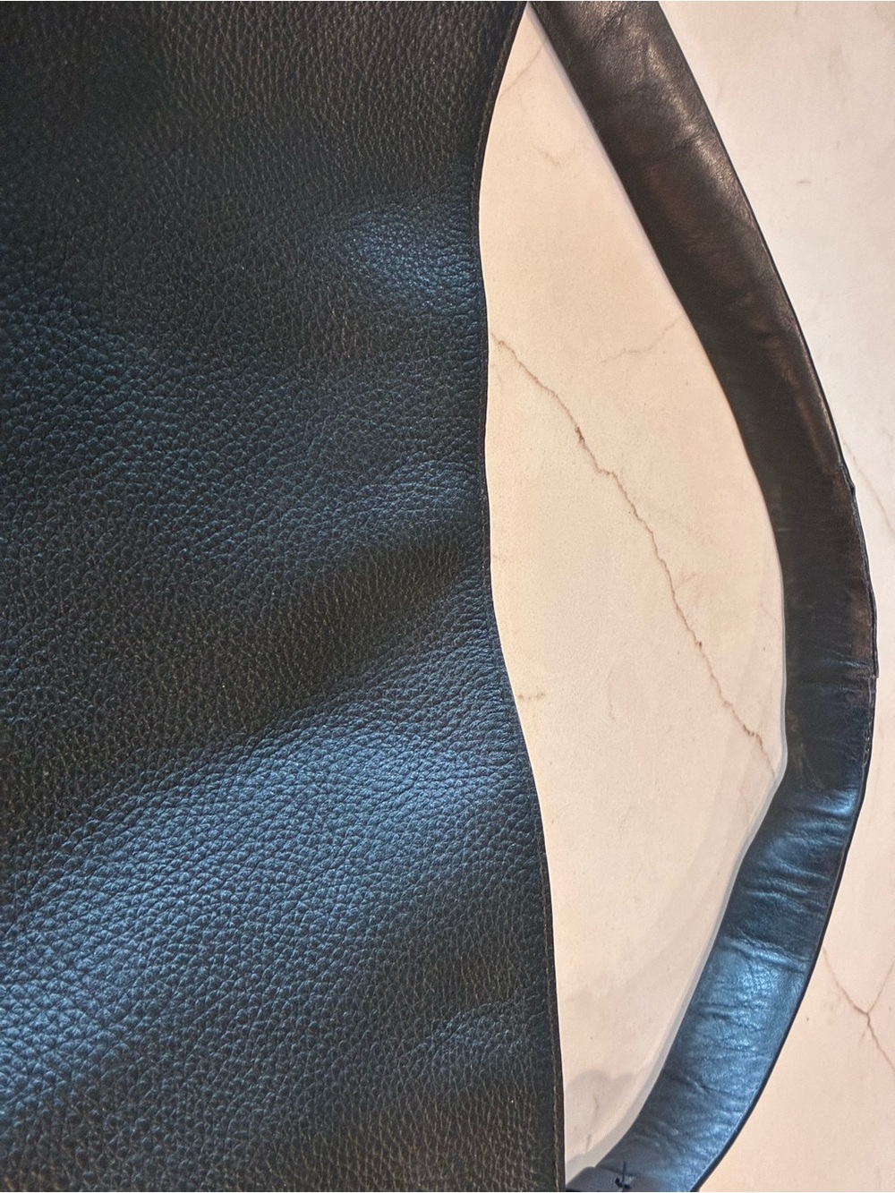 Rebecca Minkoff Black Pebbled Leather Shoulder Bag - Picture 5 of 8